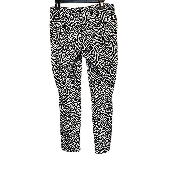 Banana Republic Sloan Zebra Print Pant size 6 - Picture 5 of 7